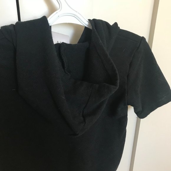 🍋Sale! 2 for 20🍋Mini Way Black Hoodie 12-24 M - Picture 6 of 6